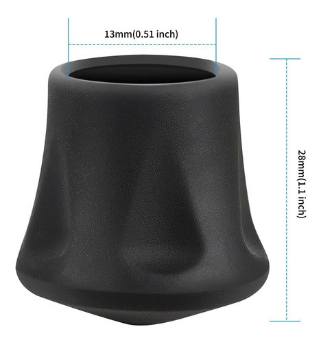 Pies De Goma Para Tripode De Aluminio Universal | 3 Piezas 1