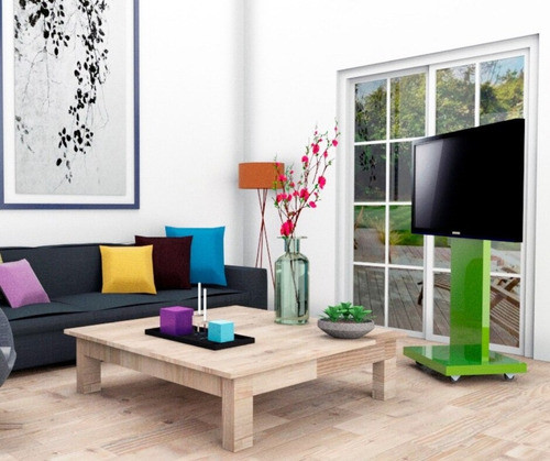Soporte Monitor De Pie Tv Lcd Xbox Con Ruedas Hasta 70' 1
