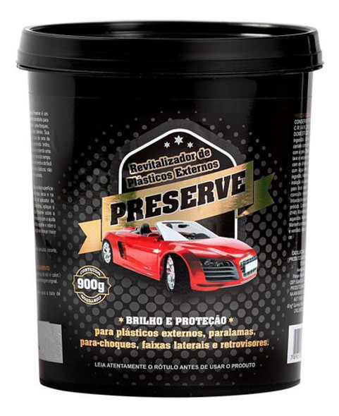 Revitalizador De Plásticos Externos Preserve 900g Cadillac 1