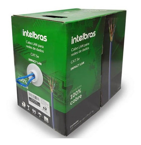 Cable Utp Cat 5e Interior Blanco Cca Multicam Mc8cbr-300m 1