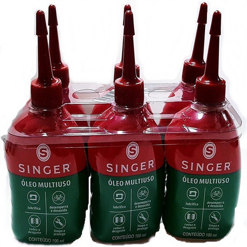 Oleo Singer Multiuso C/6 Unidades De 100 Ml (nova Embalagem) 0