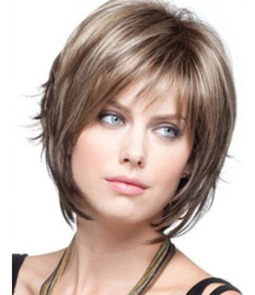 . Peruca C Full Bob Lace Peruca De Cabelo Sintético 0