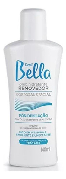 Óleo Removedor Pós Depilação Algodão Depil Bella 140ml 0