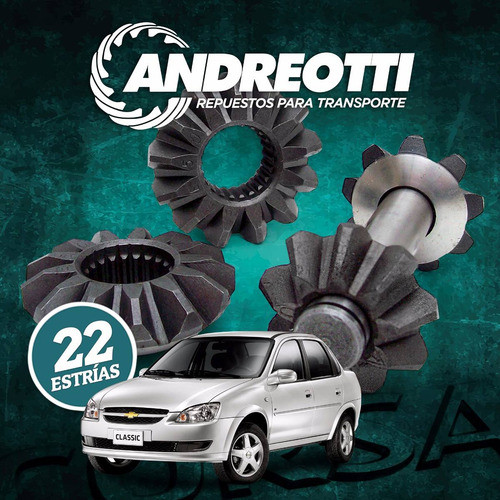 Planeatarios Satelites Y Eje Chevrolet Corsa Y Meriva 1