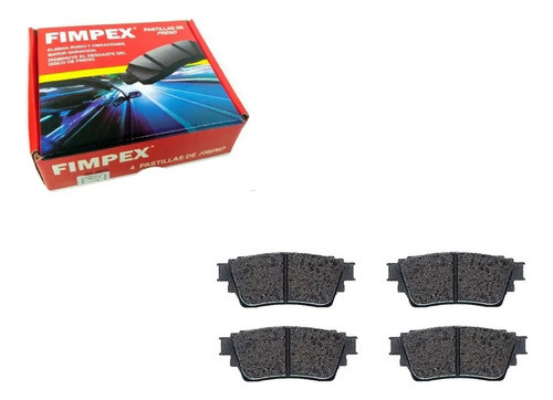Pastillas Freno Para Mitsubishi Outlander 3 2016/... Trasera 0