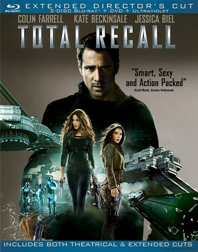 Blu-ray + Dvd Total Recall / El Vengador Del Futuro 2012 0