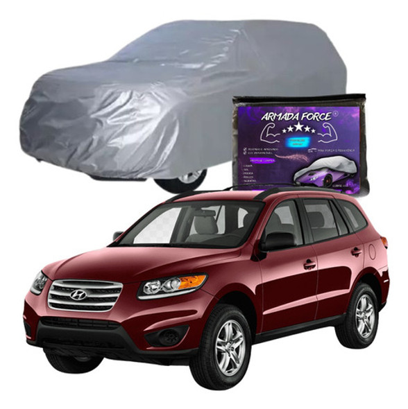 Capa De Cobrir Carro Santa Fé Sem Forro Armada Force 0