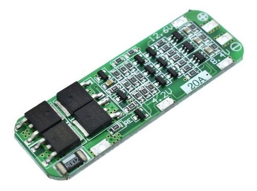 Bms 3s 20a Placa De Proteccion 12.6v 3bat 4.2v 18650 Itytarg 0