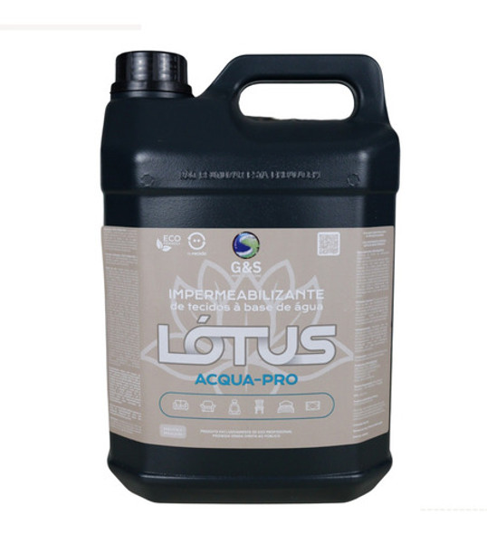 Impermeabilizante De Sofa Base Agua Acqua-pro 5l Lotus G&s 0