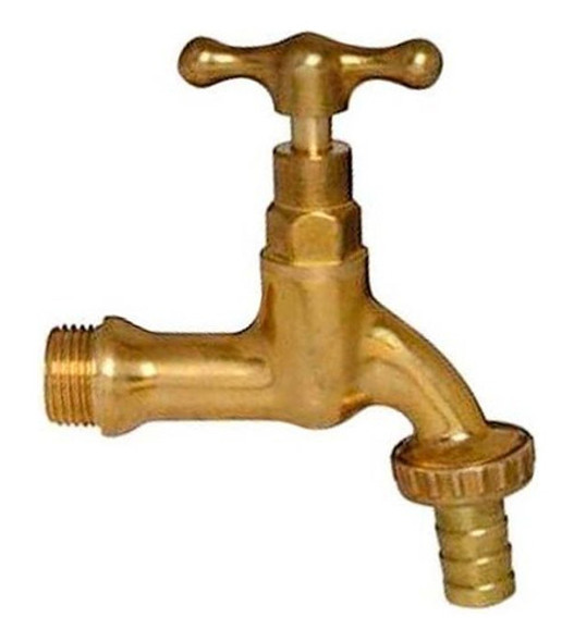 Canilla Manga Bronce 1/2 Pulgada Fv 0