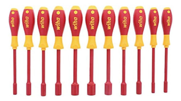 Wiha 32296 11 Piezas Tuercas Aisladas Juego De Llaves De Tue 0