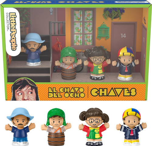 Fisher Price Little People - 4 Figuras Chaves 0