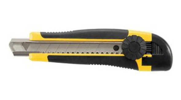 Estilete Retratil Largo 18mm Vonder Es-218 Trava Giratoria 1