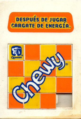 Publicidad Quaker  -  Chewy                 ( Rompecabezas ) 0