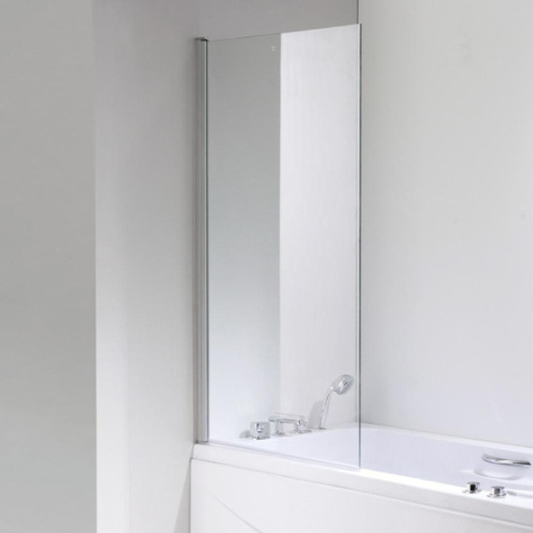 Perfil De Aluminio De 1,40 Mtr. Alto Para Armar Mampara De Baño Rebatible Para Vidrio De 8 Mm. Color Anodizado Natural 1