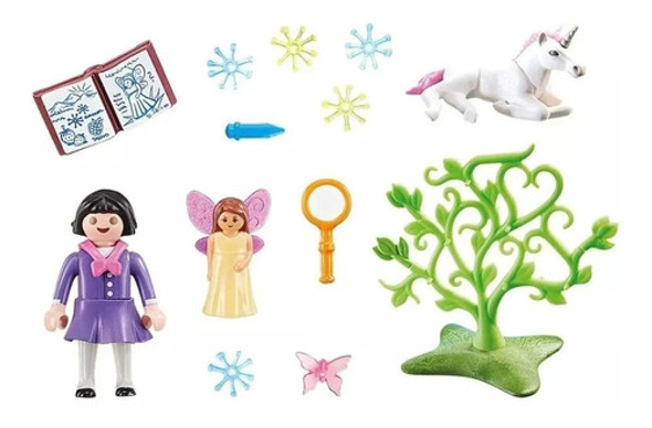 Playmobil Hada Unicornio Bebe Original Special Plus 0