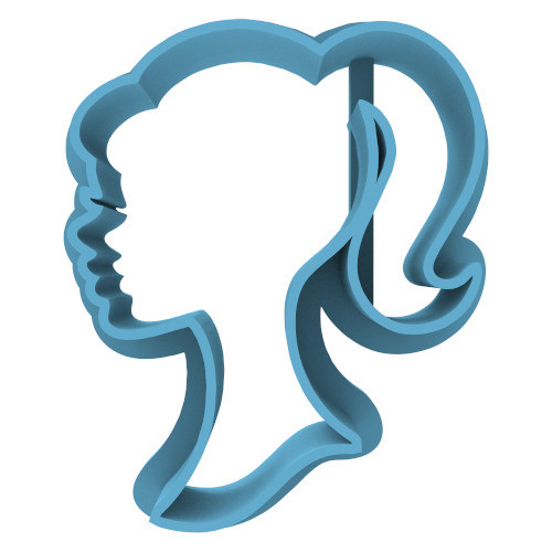 1121 Barbie Silueta 4cm Cortante Para Galletas 0