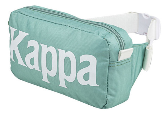 Riñonera Kappa Authentic Fletcher Verde Blanco Hombre 0