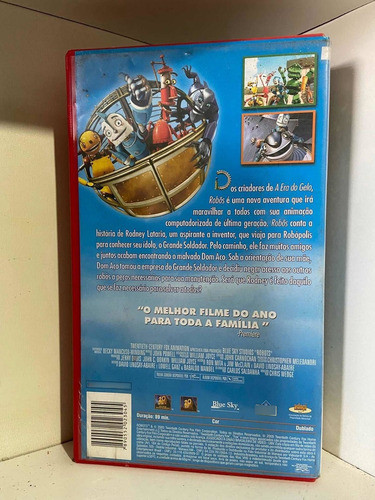 Robôs - Fita Vhs Dublada 1