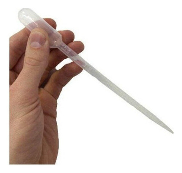 Pipeta Pasteur Graduada 1ml Medidor Conta Gotas 500 Unidades 1