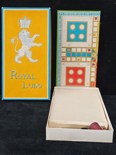 Antiguo Juego De Mesa Royal Ludo Original 1