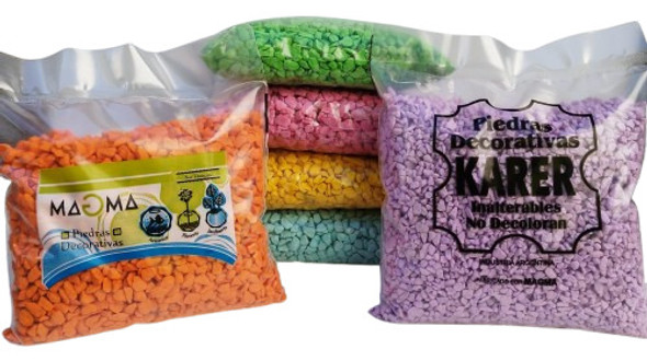 Piedras Decorativas Jardin Maceta Magma 1 Kg Pack X5u. 0