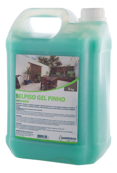 Limpa Piso Dia A Dia Gel Pinho 5l Para Lavagem De Pedras 1