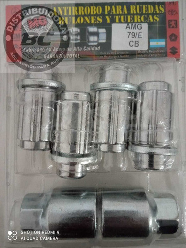 Kit Antirrobo Rueda Toyota Hilux 0