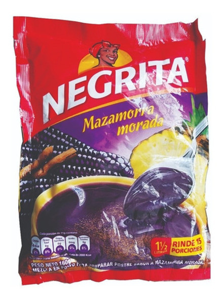 3 Mazamorra Morada La Negrita / Milho Roxo Mingau 1
