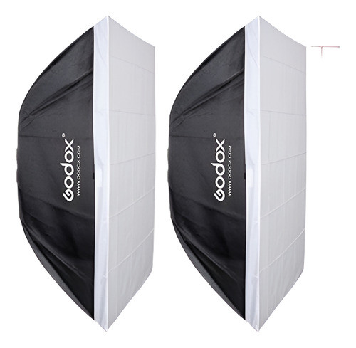 2 X Godox 24  X 35  Los 60x90cm Softbox Bowens Monte Studio 0
