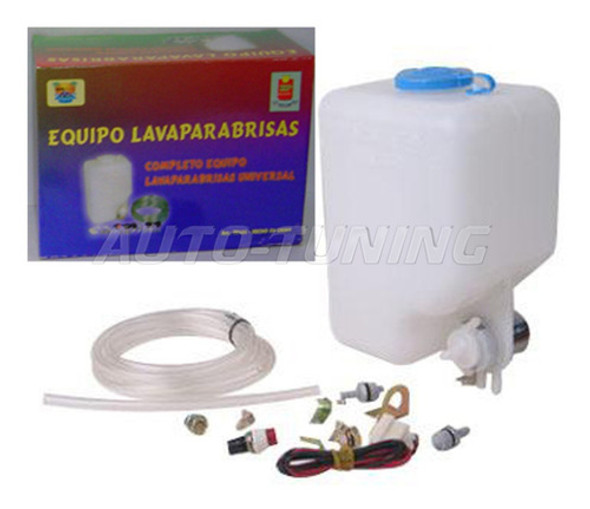 Kit Lava Parabrisas Universal Completo Listo Para Colocar 0