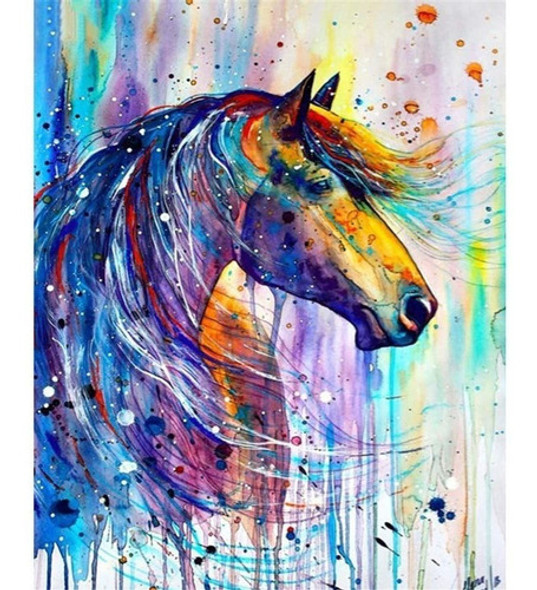 5d Pintura Por Diamantes. Caballo (vs4m) 0
