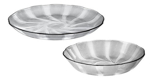 Plato Hondo Galaxia Flint Rigolleau X 12 + 12 Platos Playos 0