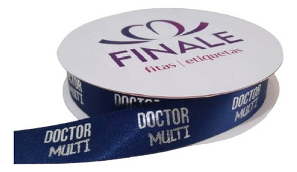 Fita De Cetim Personalizada N5 - 2,2cm X 100m 0