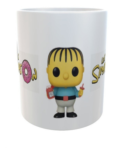 Taza Cerámica Rafa Gorgori Los Simpson Funko Pop Sublimada 0