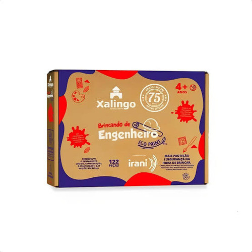 Jogo Brincando De Engenheiro Eco Paint Xalingo 1