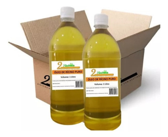 2 Lt Aceite Ricino Caida De Cabello Oferta No Selo Pierda 0