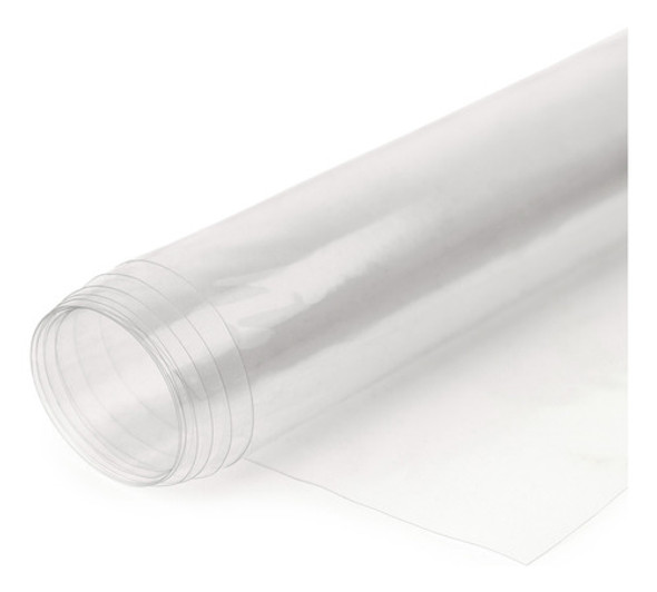 Hule Cristal Pvc Transparente 180 Micrones X 40 Mts 0