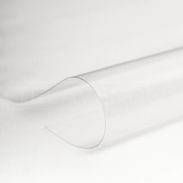 Hule Cristal Pvc Transparente 180 Micrones X 40 Mts 1