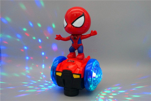 Homem Aranha Skate Elétrico Veiculo Luz E Som Spider-man 1
