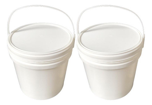 Balde Plástico 10l Para Granola 2 Pçs 0