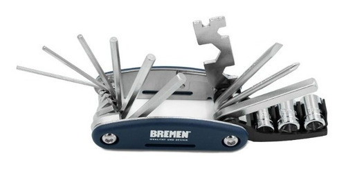 Herramienta Multifunción Plegable Bremen 15 En 1 Cod. 7694 1