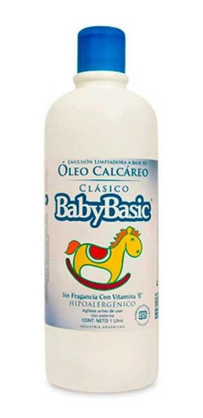 Pack X 6 Unid. Oleo Calcáreo  X1000ml Baby Basic 0