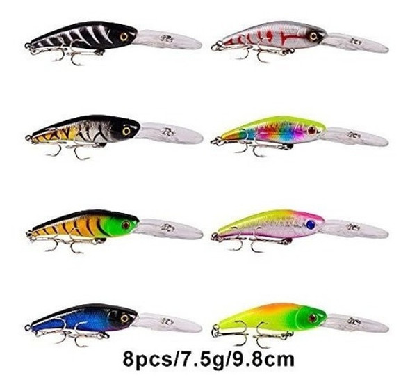 Set De Señuelos Para Pesca  43 Piezas (agua Salada Y Dulce) 1