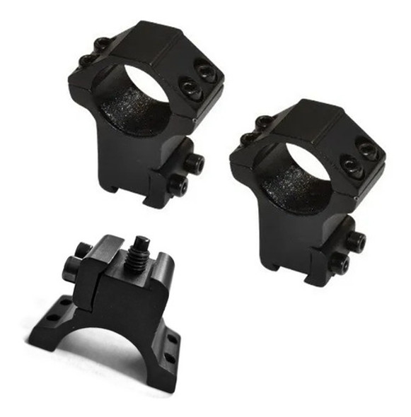 Montaje Bipieza Reforzado Alto - Mira Telescopica 0