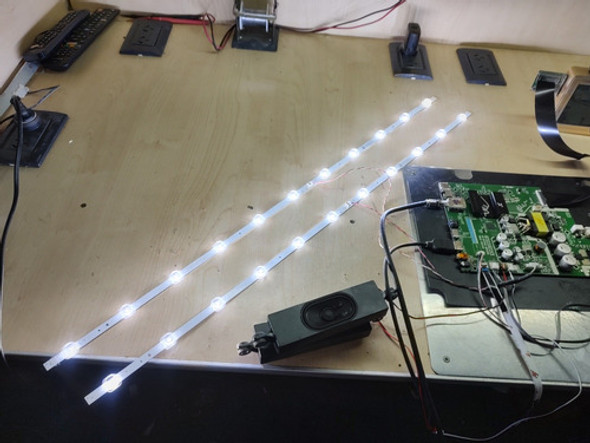 Kit Completo Tira Led Tv Hitachi Cdh-le40smart21 Rca S40and 0