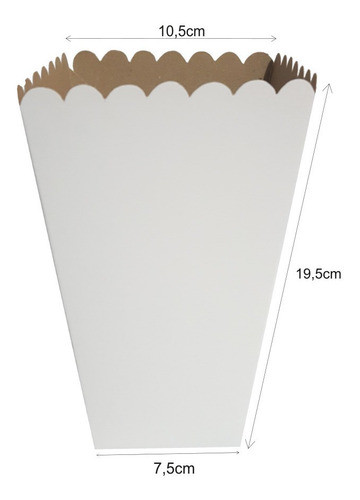 Caja Pochoclos Poc5 Sublimable X 50u Packaging Sublimar 1