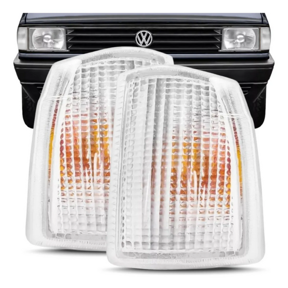 Front Turn Signal Light Pair for VW Gol/Saveiro/Parati/Voyage (1987–1990) – JCV – Left & Right Sides