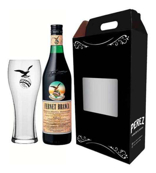 Combo Fernet Branca 750ml + Vaso Branca - Pérez Tienda - 0 Combo Fernet Branca 750ml + Vaso Branca - Pérez Tienda - 0