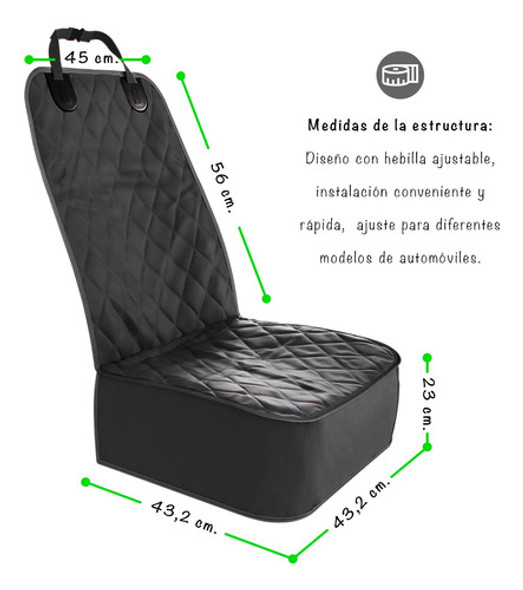 Funda Cubre Tapizado De Auto Para Perro Mascota Impermeable. 1